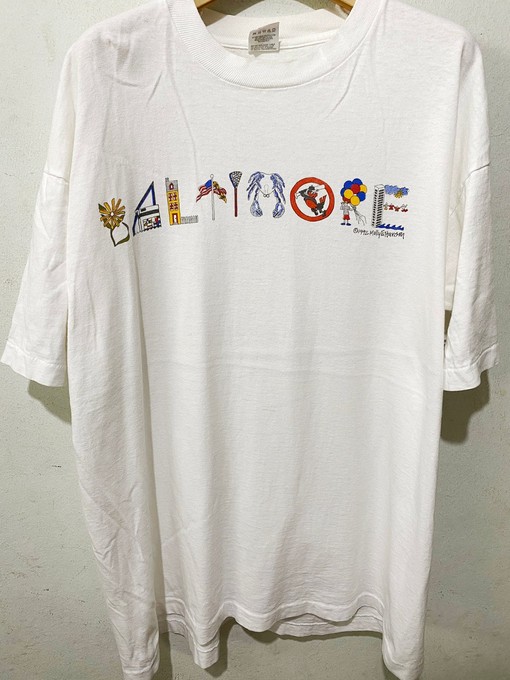 Free Shipping Vintage 1992 Baltimore Tee In Various Sizes for Fans