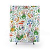 Frog Prince Shower Curtain | Children's Bathroom Decor | Kids Bath | Restroom Shower Curtains