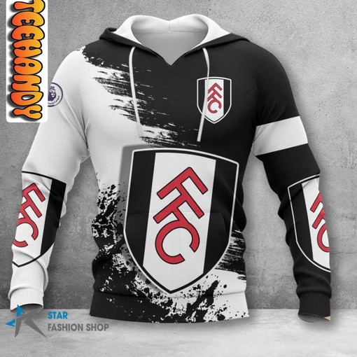 Fulham FC Custom All Over Print 3D Hoodie for Football Fans