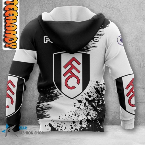 Fulham FC Custom All Over Print 3D Hoodie for Football Fans - Image 2