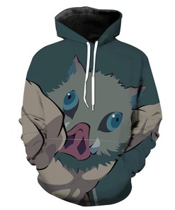 Full Print Inosuke Demon Slayer 3D Hoodie - Men's All Over Print Hoodies