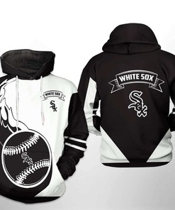 Full Size Print 3D Hoodie - Classic Design for Chicago White Sox MLB Fans