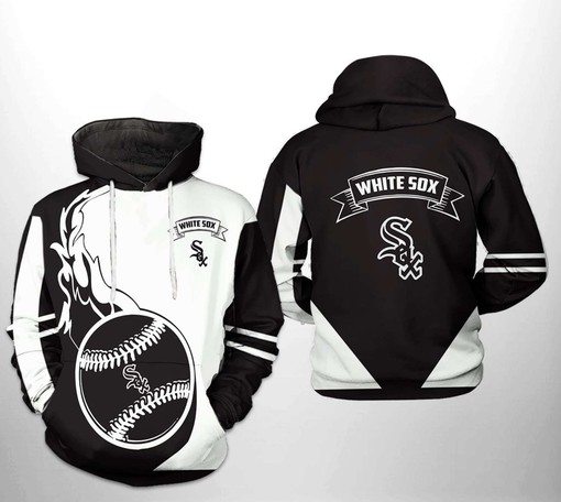 Full Size Print 3D Hoodie - Classic Design for Chicago White Sox MLB Fans
