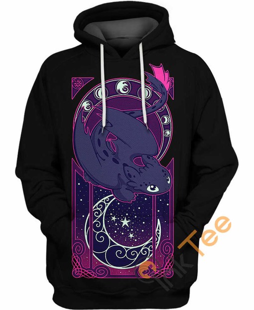 Full of Stars 3D Hoodie with Toothless for Dreamers
