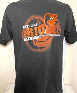 Full-Size MLB Apparel: Baltimore Orioles T-Shirt, Sweatshirt, and Hoodie with Team Logo