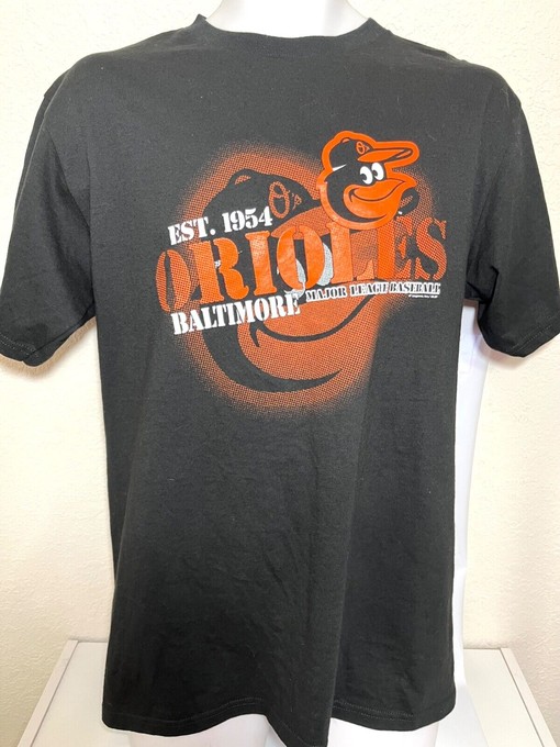 Full-Size MLB Apparel: Baltimore Orioles T-Shirt, Sweatshirt, and Hoodie with Team Logo