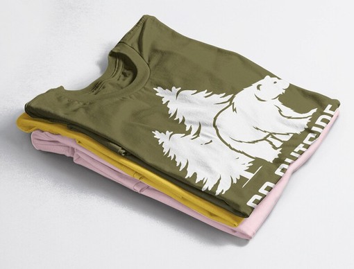 Funny Bear Camping Shirt, Camper T-Shirt, Go Outside Tee, Bear Kills You Movie Shirts for Women - Image 4