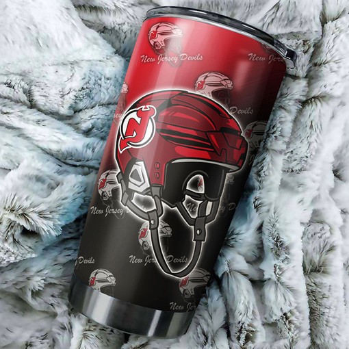 Funny Dog Design New Jersey Devils NHL Tumbler - Image 2
