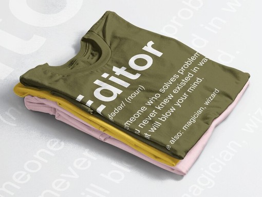 Funny Editor Unisex T-Shirt for Journalism Students and Film Editors - Image 4
