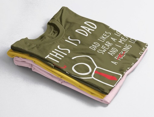 Funny Fathers Day Gift, This Is Dad Tee, Best Dad T-Shirt, Movie Fans Gifts, Fathers Day Tshirt, Funny Dad Shirts - Image 4