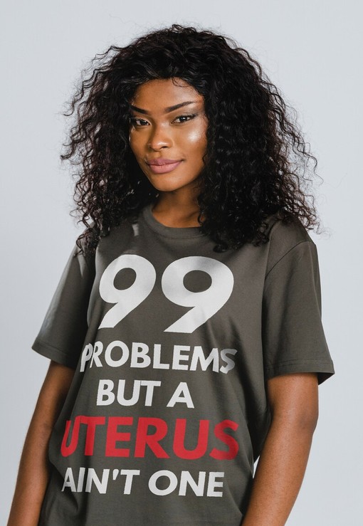 Funny Hysterectomy Gift Surgery Recovery Shirt with 99 Problems But A Uterus Ain't One Quote, Movie Fans Gifts