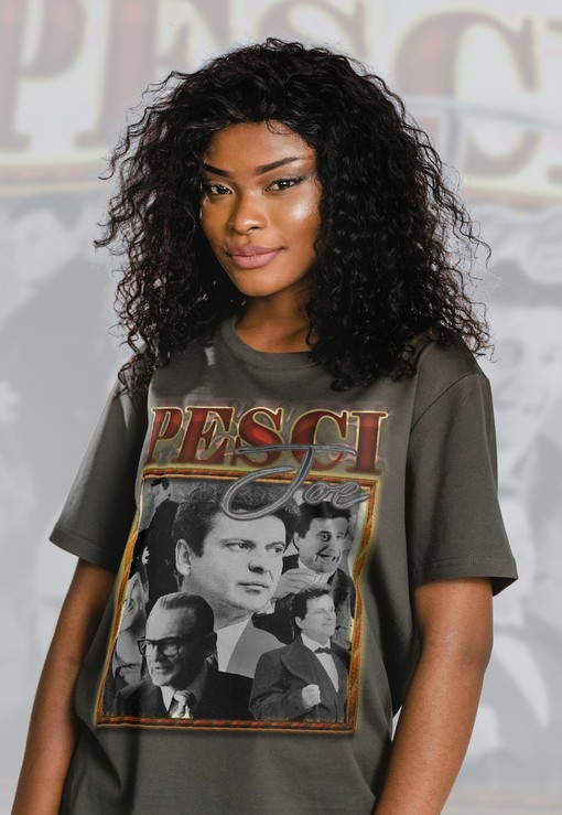 Funny JOE PESCI Retro Shirt - Homage to Italian Gangster Movies