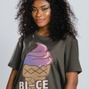 Funny Movie Shirts: Bi-Ce Cream Tees, Bisexual Pride Shirt, Pocket Ice Cream T-Shirt, Pride Shirt