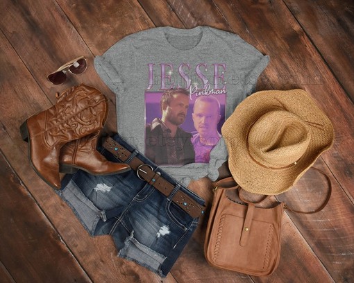 Funny Movie Shirts: JESSE PINKMAN Breaking Bad Shirt with Heisenberg and Walter White - Image 3