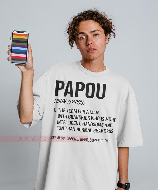 Funny Pappou Shirt, Don't Mess With Pappou Tee, Best Pappou Ever Tshirt, Greek Grandfather Shirt, Family Gift
