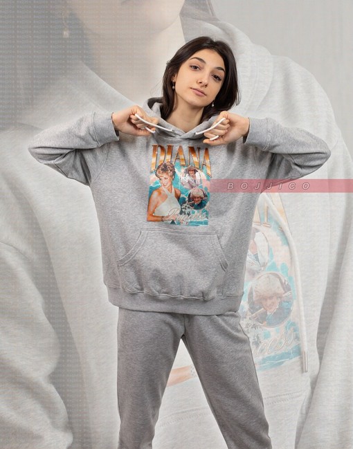 Funny Princess Diana Tank - Retro Style Fan Sweater with British Royalty Quote - Image 2