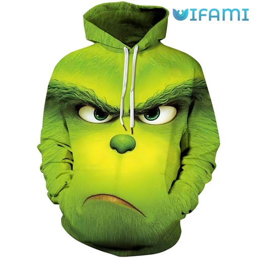 Funny The Grinch Christmas Gift All Over Print Unisex 3D Hoodie - Must-have for Christmas