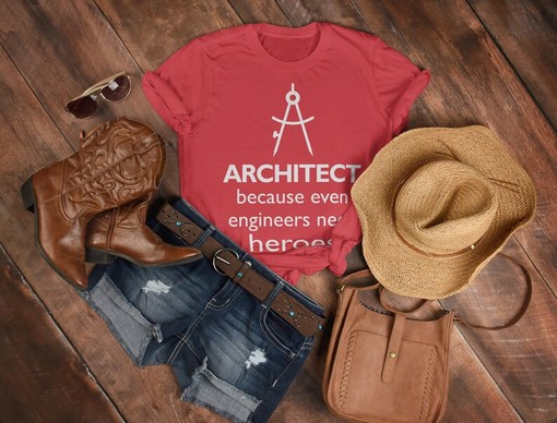 Future Architect Shirt with Architect T Shirt and Architect Gift Quote, Gift for Architect and Architect Student - Image 3
