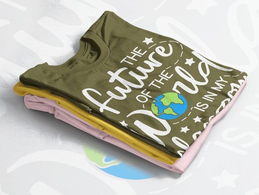Future of the World Is in the Classroom Unisex Teacher Gift Shirt - Image 4
