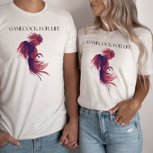 Gamecock T-Shirt, Shirt, and NCAA Gifts for Fans of University of SC Ideal for NCAA Fans