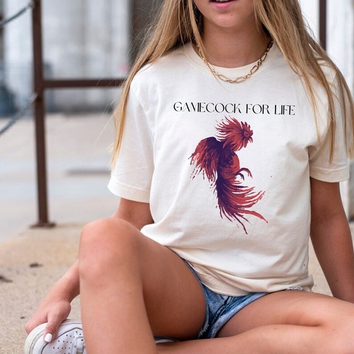 Gamecock T-Shirt, Shirt, and NCAA Gifts for Fans of University of SC Ideal for NCAA Fans - Image 3
