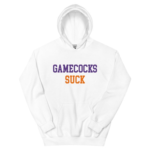 Gamecocks Suck Clemson Rivalry Hoodie Sweatshirt - NCAA Sport Shirt for Fans, Keyword: sport shirts unisex