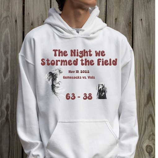 Gamecocks Win Hoodie, USC vs. Tenn Tee Shirt Ideal Gifts for NCAA Fans - Image 2