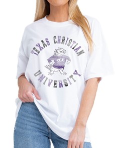 Gameday Couture Women's This Time Around T-Shirt for TCU Horned Frogs Fans, Official University Fan Shirt
