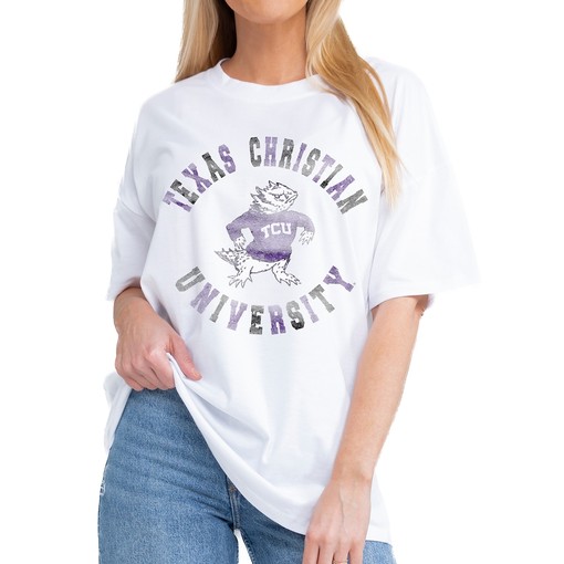 Gameday Couture Women's This Time Around T-Shirt for TCU Horned Frogs Fans, Official University Fan Shirt