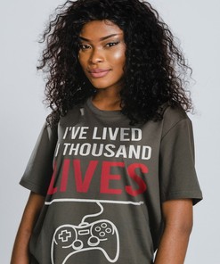 Gaming Movie Shirts, I've Lived A Thousand Lives Unisex shirt, Gaming T-Shirt, Gifts for Gamer VideoGame Shirt