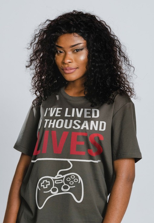 Gaming Movie Shirts, I've Lived A Thousand Lives Unisex shirt, Gaming T-Shirt, Gifts for Gamer VideoGame Shirt