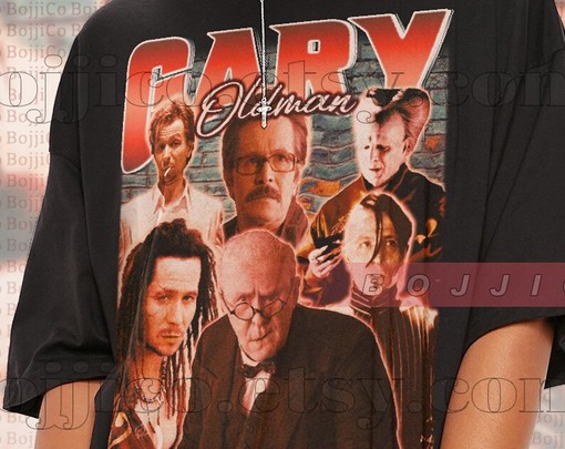Gary Oldman Retro Sweater - Vintage Tee for Fans of a Renowned Actor - Image 2