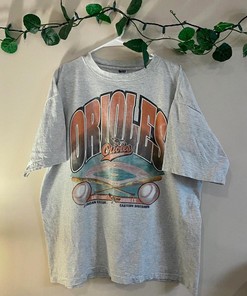 Genuine Baseball Merchandise: Vintage 1991 Baltimore Orioles MLB T-Shirt with Team Logo
