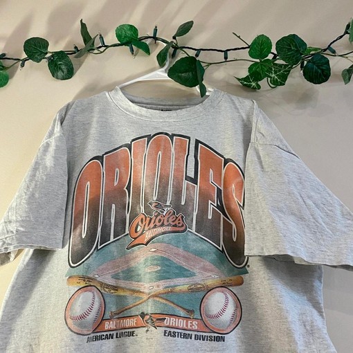 Genuine Baseball Merchandise: Vintage 1991 Baltimore Orioles MLB T-Shirt with Team Logo - Image 2