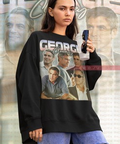 George Clooney Vintage Tee - Movie Shirts for Men