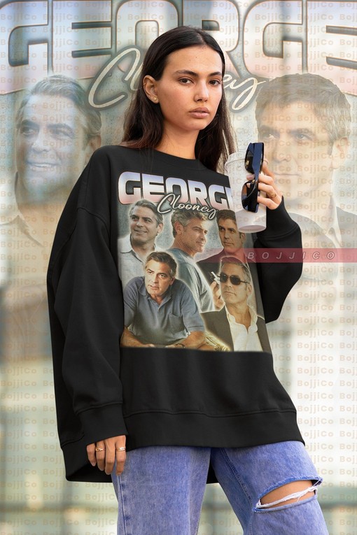 George Clooney Vintage Tee - Movie Shirts for Men