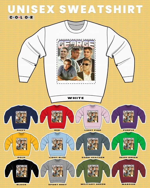 George Clooney Vintage Tee - Movie Shirts for Men - Image 3