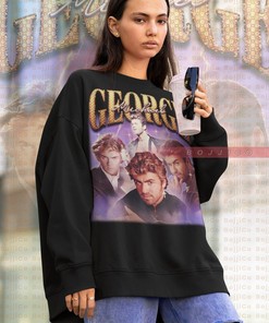 George Michael Homage Sweatshirt, Careless Whisperer Fan Tee with Retro 90s Style, Funny Sweater for Men and Women