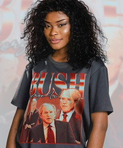 George W. Bush Homage Tshirt - Vintage Shirt for Fans of the 43rd President of the USA
