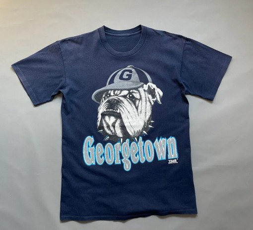 Georgetown Hoyas Big Logo T-Shirt - Retro NCAA Shirts for Fans