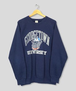 Georgetown University Football Sweatshirt and T-Shirt Set - NCAA Shirts for Men and Women