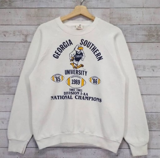 Georgia Southern University Vintage Style Sweatshirt, Georgia Southern 90S Shirt