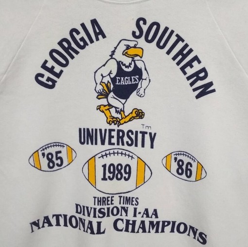 Georgia Southern University Vintage Style Sweatshirt, Georgia Southern 90S Shirt - Image 2