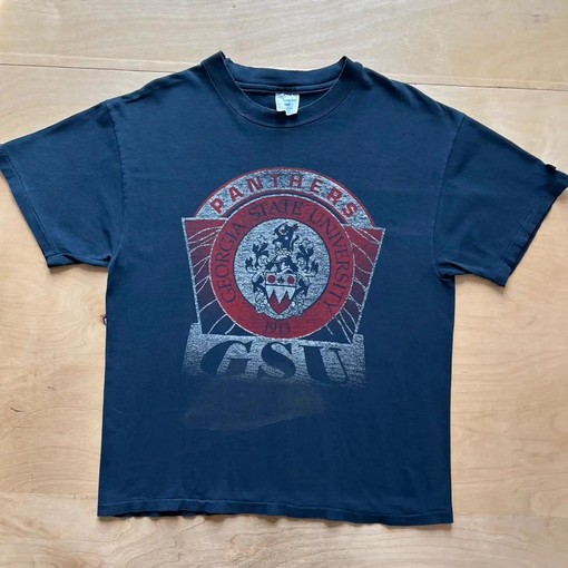 Georgia State Panthers Vintage Style Navy 90S: American Football Apparel for Fans