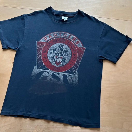 Georgia State Panthers Vintage Style Navy 90S: American Football Apparel for Fans - Image 2