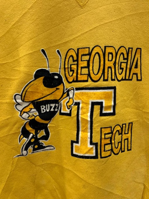 Georgia Tech Yellow Jackets American Sweatshirt - NCAA Shirts for Men and Women - Image 2
