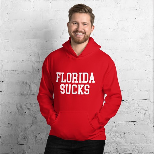Georgia vs. Florida Rivalry Sucks Hoodie Sweatshirt - Vintage NCAA Shirts - Image 2