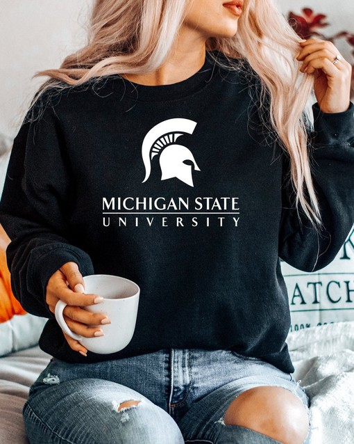 Get Ready for Game Day with a University of Michigan Sweatshirt or Vintage Michigan State Sweatshirt Hoodie - Image 4