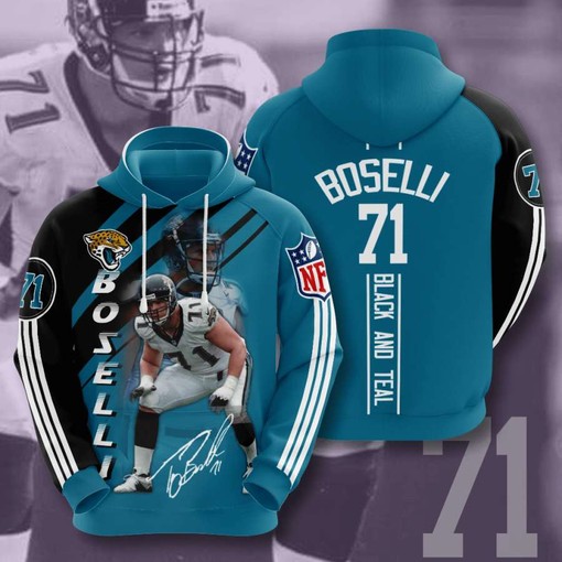 Get Ready for Gameday with a Custom All Over Print Jacksonville Jaguars All Over Print 3D Hoodie