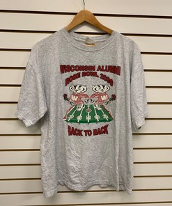 Get Ready for the Game Day with Wisconsin Badgers Vintage Style Rose Bowl Shirt and Sweatshirt Bundle T- Shirt